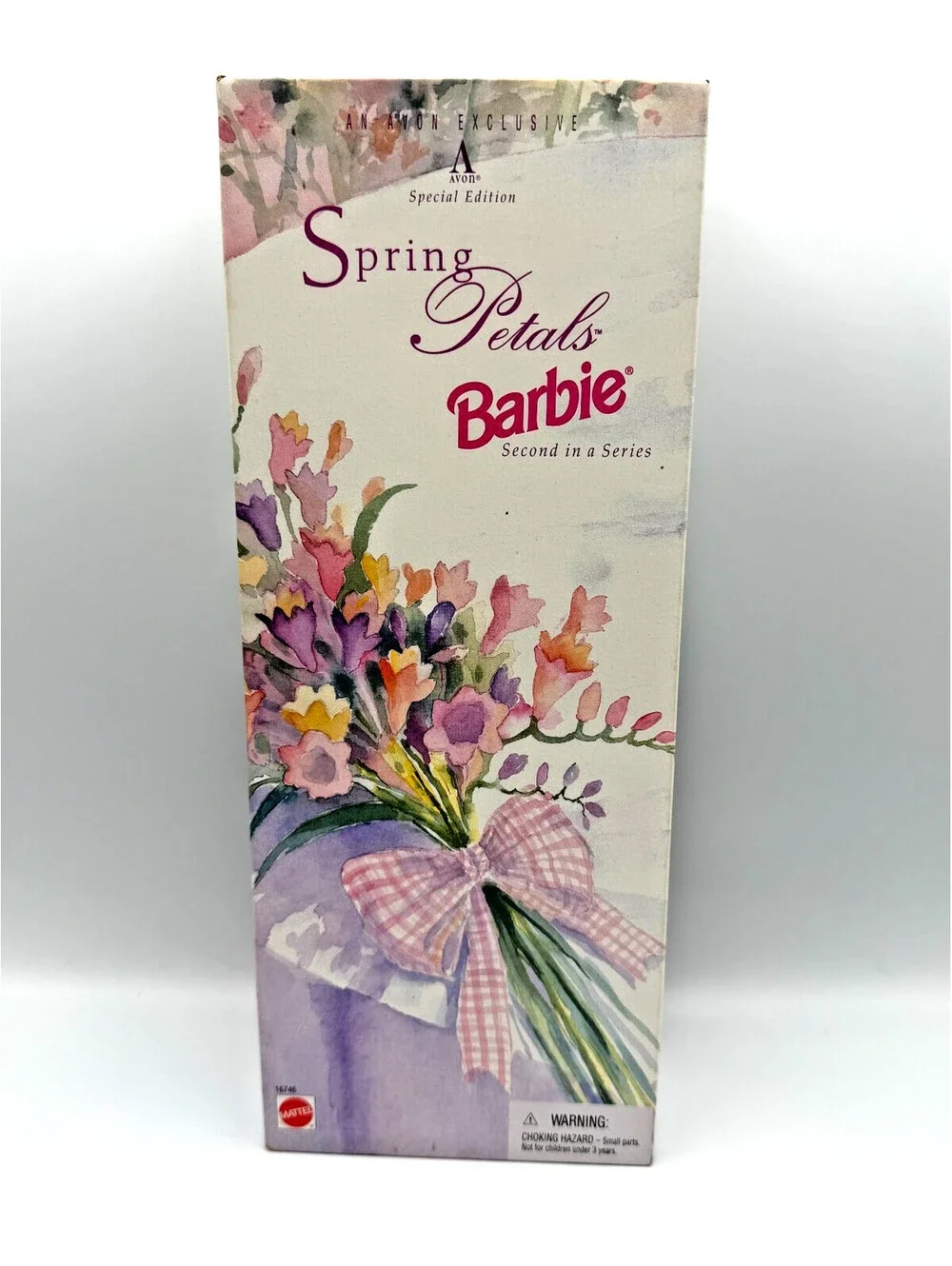 Vintage 1996 Spring Petals Barbie Doll Avon Special Edition Mattel